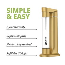 Load image into Gallery viewer, ABUDEN Classic Soda Maker Black Sparkling Machine