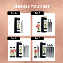 Load image into Gallery viewer, ABUDEN Glide Soda Maker Black Rose Gold