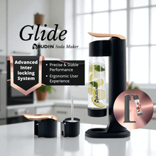 Load image into Gallery viewer, ABUDEN Glide Soda Maker Black Rose Gold