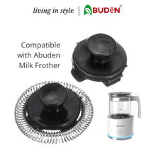 Load image into Gallery viewer, ABUDEN Glass Milk Frother Whisk Accessories Milk Froth Whisk Milk Heat Whisk Milk Forther Spare Parts