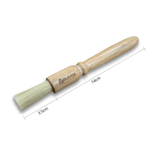 Load image into Gallery viewer, Abuden Espresso Grinder Brush Durable & Muslim-Friendly High-Quality Synthetic Bristles Ergonomic Wooden Handle