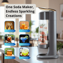 Load image into Gallery viewer, ABUDEN Glide Soda Maker Dark Grey