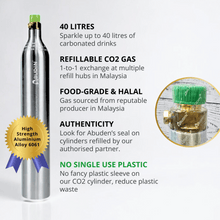 Load image into Gallery viewer, ABUDEN Glide Soda Maker Dark Grey