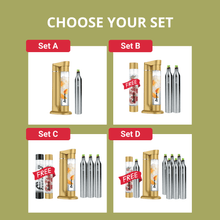 Load image into Gallery viewer, ABUDEN Classic Soda Maker Gold Sparkling Machine