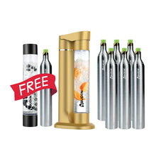 Load image into Gallery viewer, ABUDEN Classic Soda Maker Gold Sparkling Water Machine