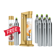 Load image into Gallery viewer, ABUDEN Classic Soda Maker Gold Sparkling Machine