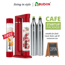 Load image into Gallery viewer, ABUDEN Classic Soda Maker Red Sparkling Machine