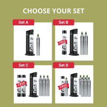 Load image into Gallery viewer, ABUDEN Classic Soda Maker Black Sparkling Machine