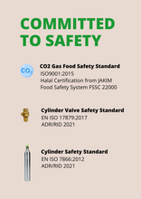 Load image into Gallery viewer, ABUDEN CO2 Gas Cylinder 0.6L 425g for Soda Maker