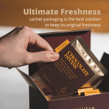 Load image into Gallery viewer, Chocolate Powder Sachet 30g x 10s Sachet Cocoa Drinks Hot Chocolate Mixture Cold Blended Chocolate Drinks Premium Mocha