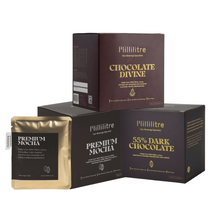 Load image into Gallery viewer, Chocolate Powder Sachet 30g x 10s Sachet Cocoa Drinks Hot Chocolate Mixture Cold Blended Chocolate Drinks Premium Mocha