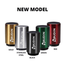 Load image into Gallery viewer, Magnetic Bottle Opener Stainless Steel Push Down Bottle Opener Beer Bottle Cap Opener with Magnet Barware Beer Gifts Kitchen Gadgets for Men