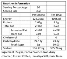 Load image into Gallery viewer, Chocolate Powder Sachet 30g x 10s Sachet Cocoa Drinks Hot Chocolate Mixture Cold Blended Chocolate Drinks Premium Mocha