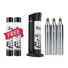 Load image into Gallery viewer, ABUDEN Classic Soda Maker Black Sparkling Water Machine