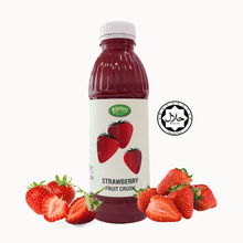 Load image into Gallery viewer, Osterberg Strawberry Fruit Crushes Smoothie Syrup 1000ml