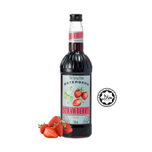 Load image into Gallery viewer, Osterberg Syrup 750ml Halal Coffee Mixer Soda Water Fruity Lychee Lemon Lime Mint Pineapple Syrup Promegranate Cookies Pastries Flavour