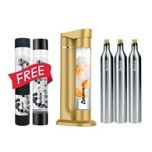 Load image into Gallery viewer, ABUDEN Classic Soda Maker Gold Sparkling Water Machine