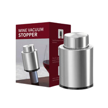 Load image into Gallery viewer, ABUDEN Wine Vacuum Stopper Wine Pourer Set Manual Vacuum Pump Set Wine Tool Barware Mini Wine Stopper Date Adjust