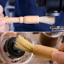 Load image into Gallery viewer, ABUDEN Espresso Machine Cleaning Brush Coffee Grinder Soft Brush Coffee Machine Group Head Brush Latte Art Tool