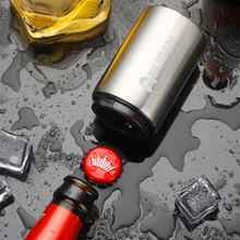 Load image into Gallery viewer, Magnetic Bottle Opener Stainless Steel Push Down Bottle Opener Beer Bottle Cap Opener with Magnet Barware Beer Gifts Kitchen Gadgets for Men