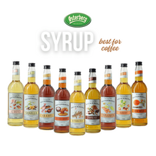 Load image into Gallery viewer, Osterberg Syrup 750ml Halal Coffee Mixer Soda Water Fruity Lychee Lemon Lime Mint Pineapple Syrup Promegranate Cookies Pastries Flavour