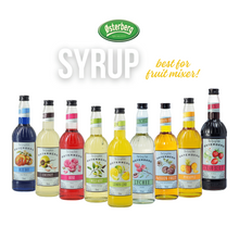 Load image into Gallery viewer, Osterberg Syrup 750ml Halal Coffee Mixer Soda Water Fruity Lychee Lemon Lime Mint Pineapple Syrup Promegranate Cookies Pastries Flavour