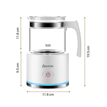 Load image into Gallery viewer, ABUDEN Milk Frother Machine SIRIM Milk Frother Electric Milk Foam Maker Milk Heater Latte Milk Automatic Milk Frother