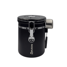 Load image into Gallery viewer, ABUDEN Coffee Bean Canister Stainless Steel Airtight Coffee Container Coffee Bean Container Coffee Powder Container