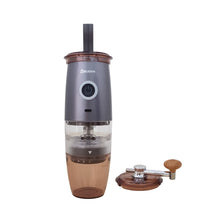 Load image into Gallery viewer, ABUDEN Dual Mode Portable Coffee Grinder Manual Automatic Coffee Grinder Rechargeable USB Type C Travel Coffee Grinder
