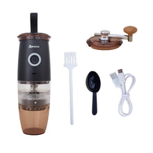 Load image into Gallery viewer, ABUDEN Dual Mode Portable Coffee Grinder Manual Automatic Coffee Grinder Rechargeable USB Type C Travel Coffee Grinder