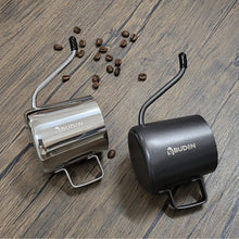 Load image into Gallery viewer, ABUDEN Gooseneck Kettle 250ml Drip Coffee Kettle with Handle Stainless Steel Pour Over Coffee Pot Matte Black Teflon