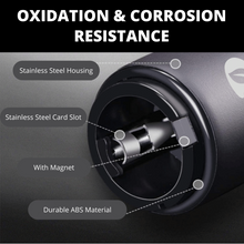 Load image into Gallery viewer, Magnetic Bottle Opener Stainless Steel Push Down Bottle Opener Beer Bottle Cap Opener with Magnet Barware Beer Gifts Kitchen Gadgets for Men