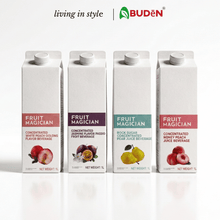 Load image into Gallery viewer, Fruit Magician 1L Fruit Mix Concentrate Halal Beverage Mix Flavour F&amp;B Cafe 1000ml Syrup Sparkling Water Dessert Topping
