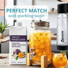 Load image into Gallery viewer, Fruit Magician 1L Fruit Mix Concentrate Halal Beverage Mix Flavour F&amp;B Cafe 1000ml Syrup Sparkling Water Dessert Topping
