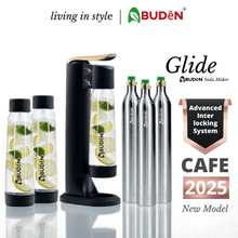 Load image into Gallery viewer, ABUDEN Glide Soda Maker Black Rose Gold
