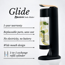 Load image into Gallery viewer, ABUDEN Glide Soda Maker Black Rose Gold
