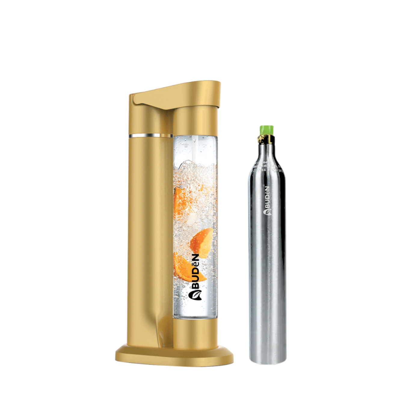 Machine à Soda Portable OTE - Cartouches CO2 8g, Bouteille 450ml, Gazéificateur Manuel, Fait Maison