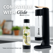 Load image into Gallery viewer, ABUDEN Glide Soda Water Bottle 1L
