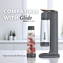 Load image into Gallery viewer, ABUDEN Glide Soda Water Bottle Air Tight 1000ml Fizzy Water Tank Food Grade BPA Soda Maker Soda Machine Accessories
