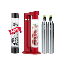 Load image into Gallery viewer, ABUDEN Classic Soda Maker Red Sparkling Water Machine
