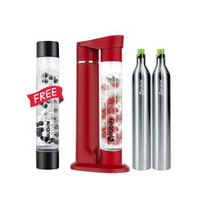 Load image into Gallery viewer, ABUDEN Classic Soda Maker Red Sparkling Water Machine
