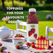 Load image into Gallery viewer, Osterberg Strawberry Fruit Crushes Strawberry Matcha Puree Smoothie Berry Syrup 1000ml Halal Soda Water Dessert

