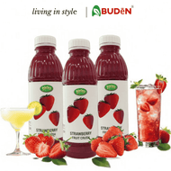Osterberg Strawberry Fruit Crushes Smoothie Syrup 1000ml