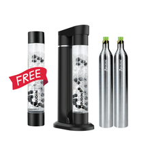 Load image into Gallery viewer, ABUDEN Classic Soda Maker Black Sparkling Water Machine
