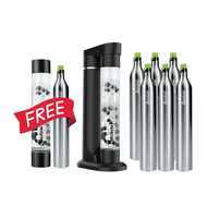 ABUDEN Classic Soda Maker Black Sparkling Machine