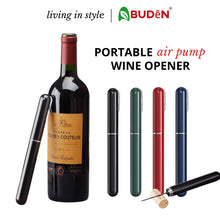 Load image into Gallery viewer, Abuden Wine Bottle Opener Pen Air Pressure Portable Wine Pump Corkscrew Remover
