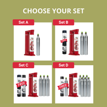 Load image into Gallery viewer, ABUDEN Classic Soda Maker Red Sparkling Water Machine
