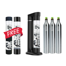 Load image into Gallery viewer, ABUDEN Classic Soda Maker Black Sparkling Water Machine
