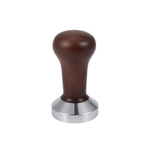 Load image into Gallery viewer, ABUDEN 51mm Coffee Tamper Wooden Handle Wood Tamper Coffee Tamper Tool With Metal Flat Base
