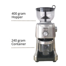 Load image into Gallery viewer, ABUDEN Automatic Coffee Grinder Machine (SIRIM)16 Grind Size Timer Manual Dose Control Espresso Electric Coffee Grinder
